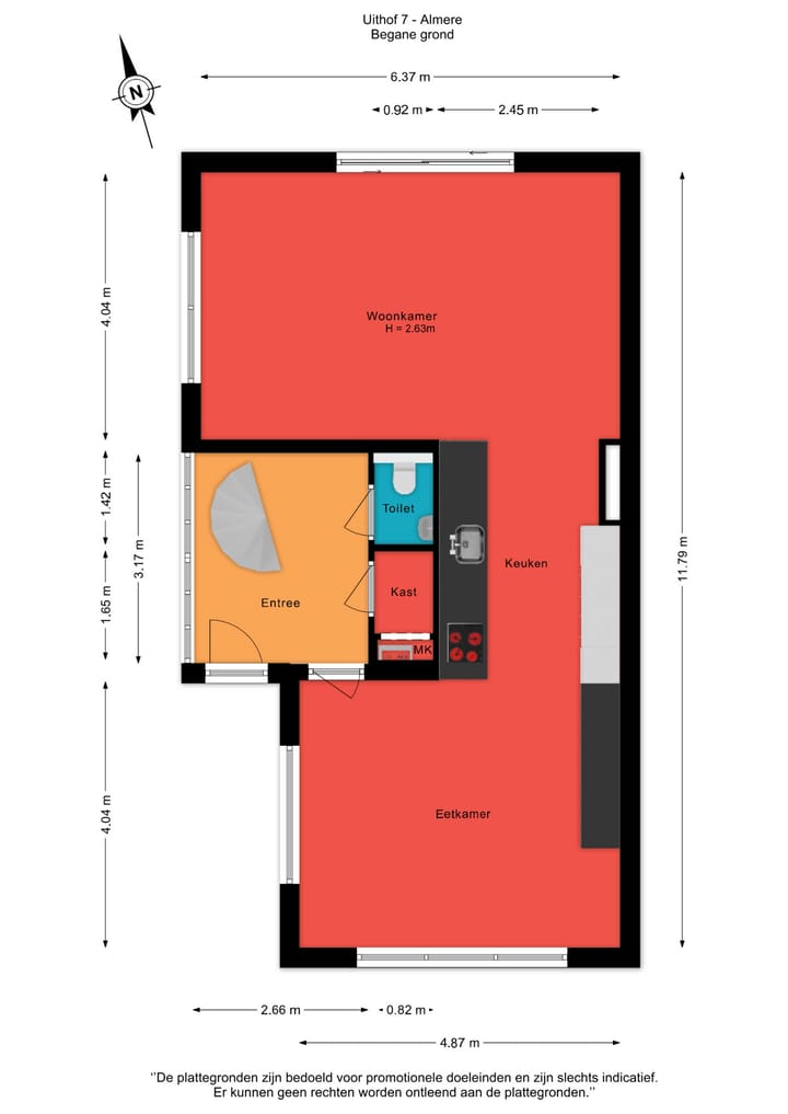 Luxury Turn-Key Semi-Detached Home with Garage in Quiet Almere Haven Courtyard — 122