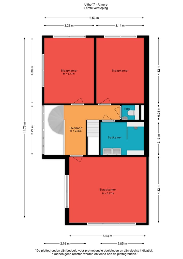 Luxury Turn-Key Semi-Detached Home with Garage in Quiet Almere Haven Courtyard — 132