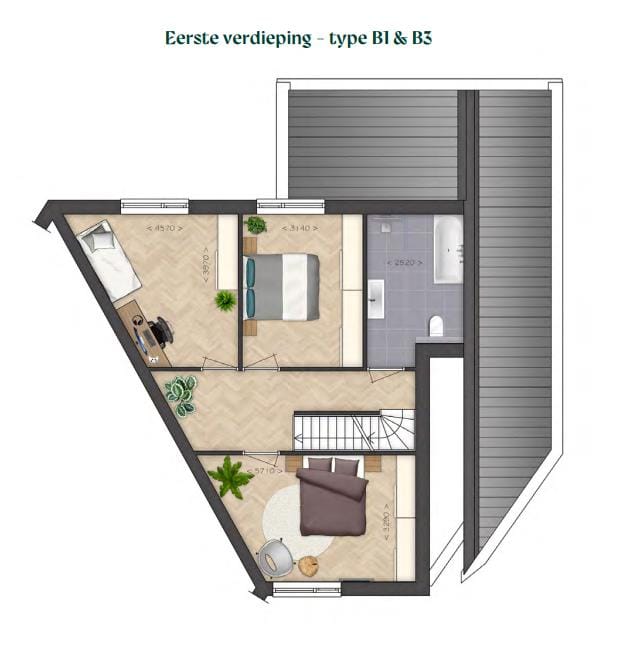 Foto 4 van Type B (Bouwnr. B3)