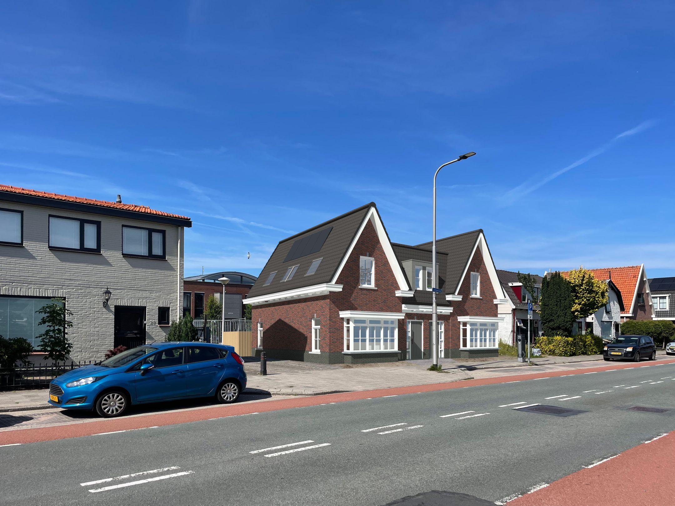 Photo 2 of 1e Poellaan 24A en 24B (2-onder-1-kapwoningen)