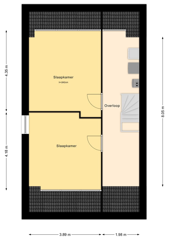 Spacious semi-detached home with garage in quiet Zevenhoven — 76