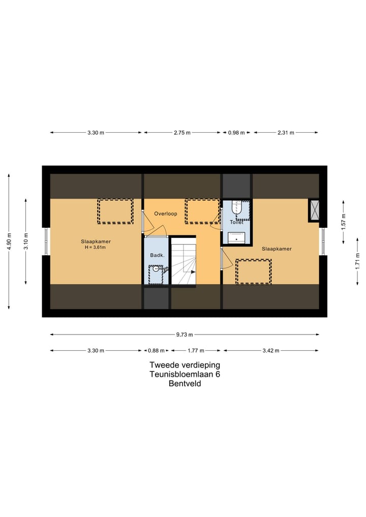 Charming Thatched Villa Adjacent to the Dunes in Bentveld — 97