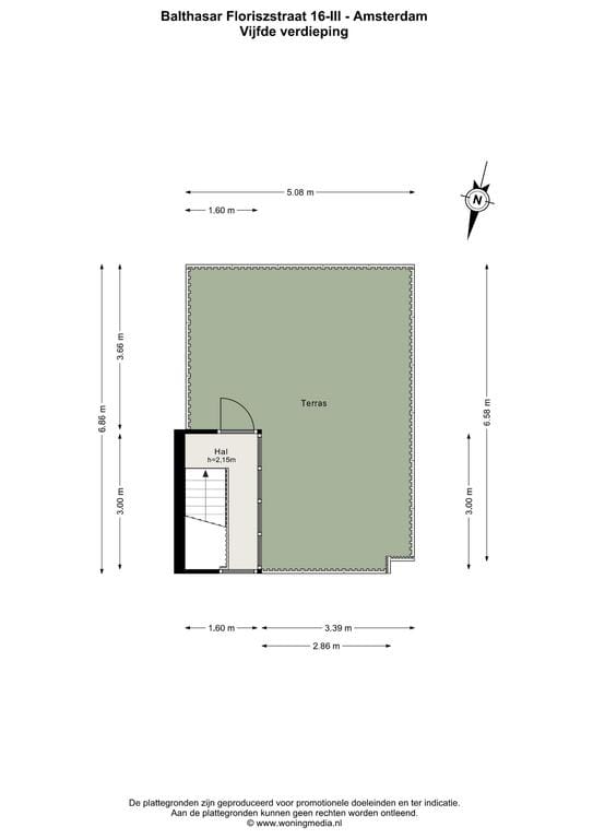Photo 24 of Balthasar Floriszstraat 16-3
