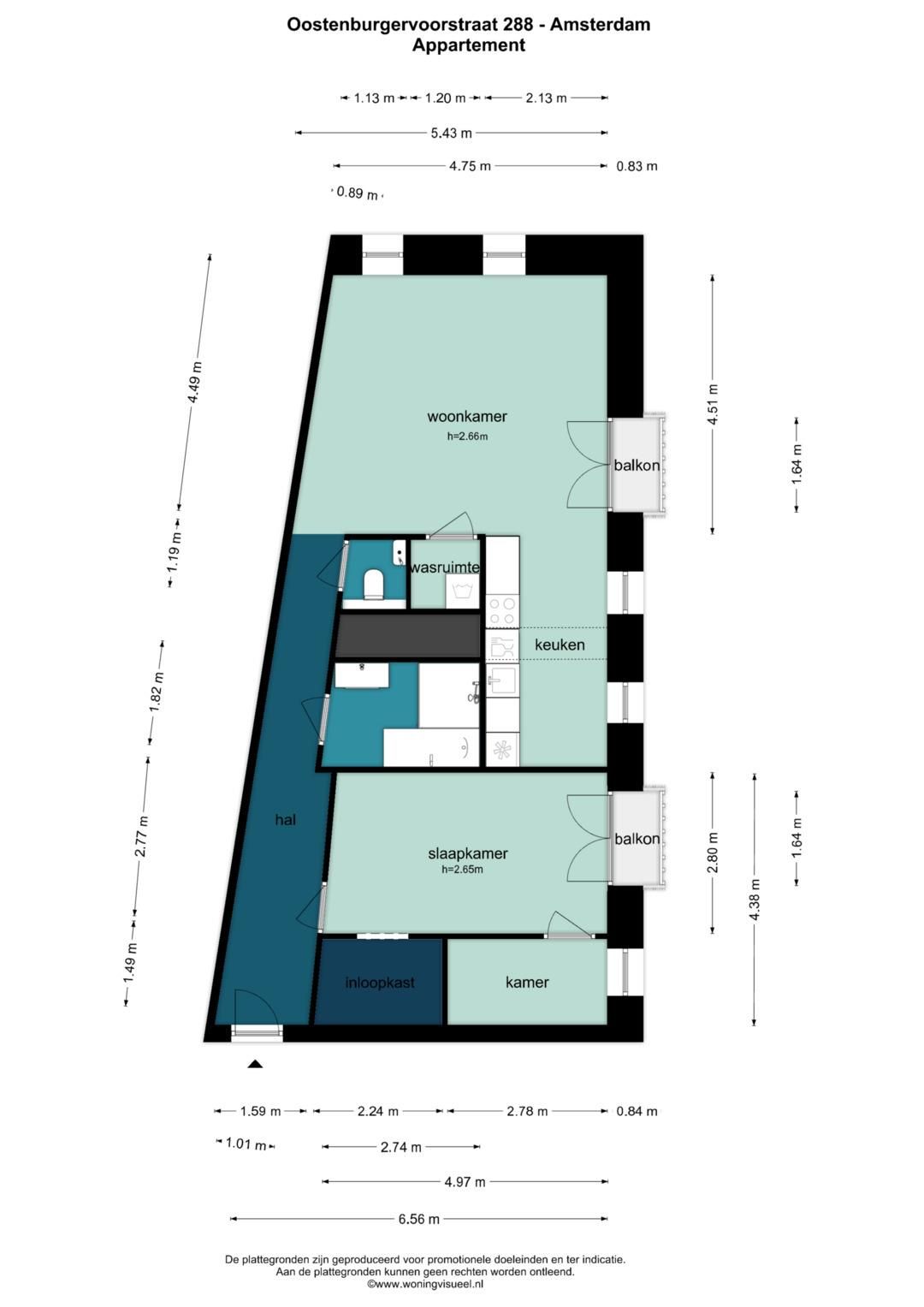 Foto 42 van Oostenburgervoorstraat 288