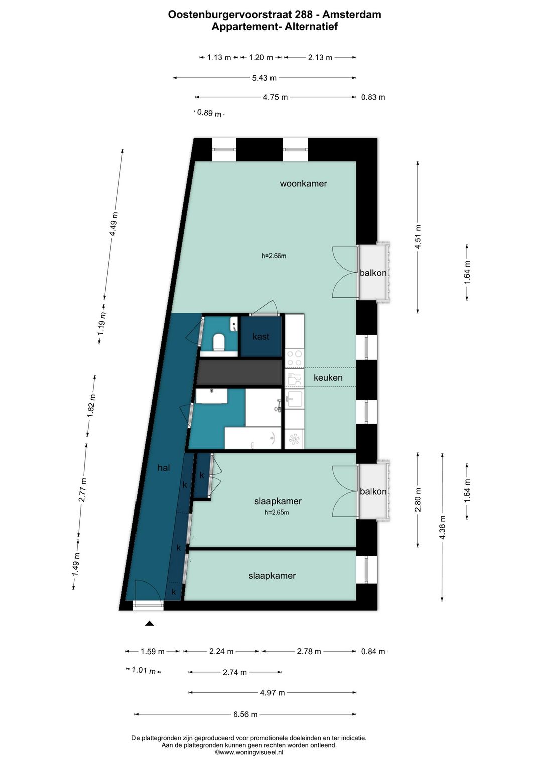 Foto 43 van Oostenburgervoorstraat 288