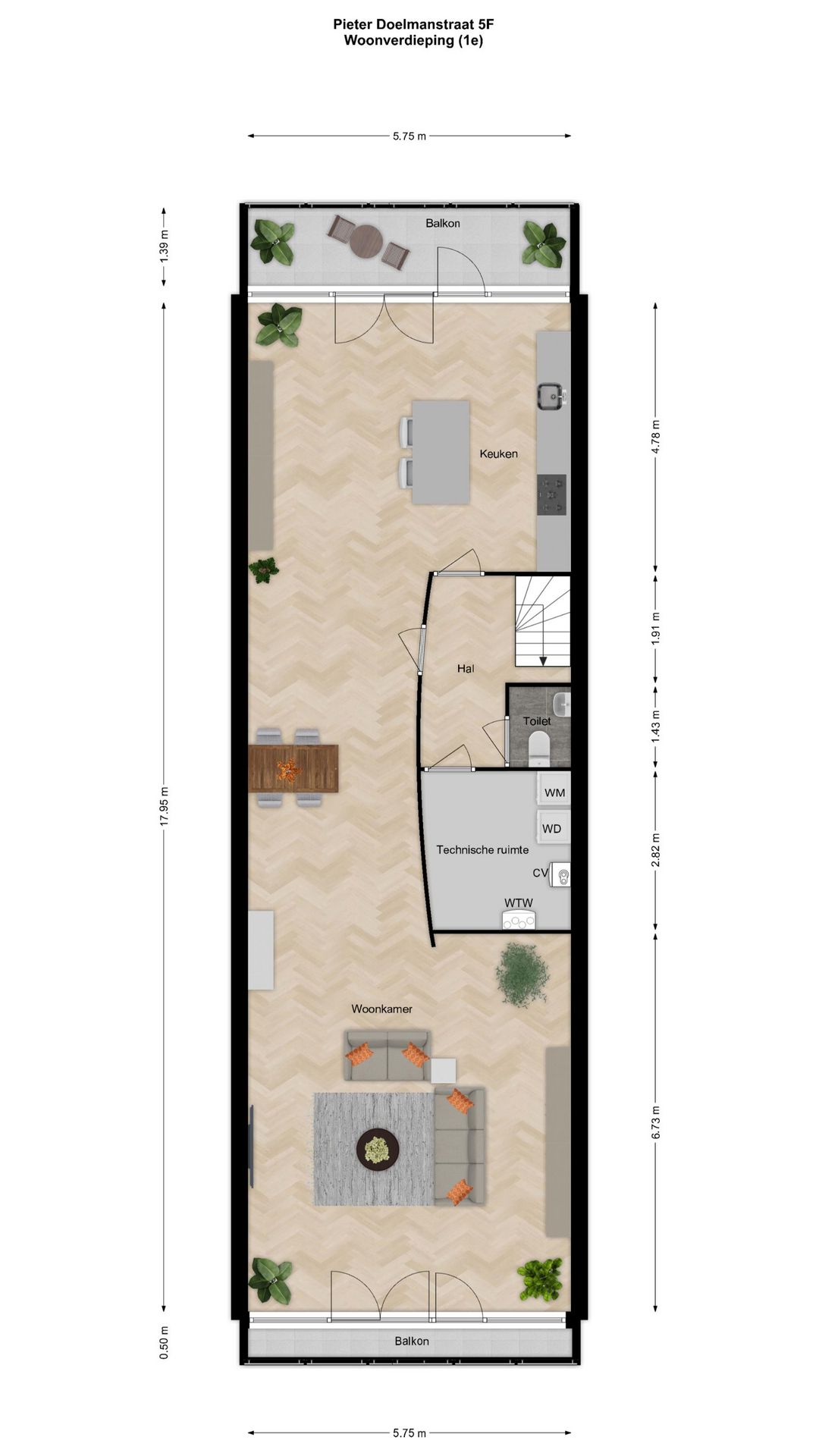 Foto 43 van Pieter Doelmanstraat 5-F