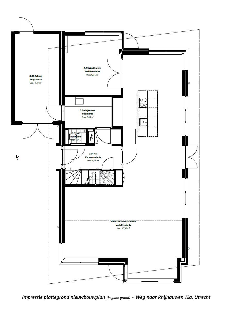 Foto 55 van Weg naar Rhijnauwen 12-A