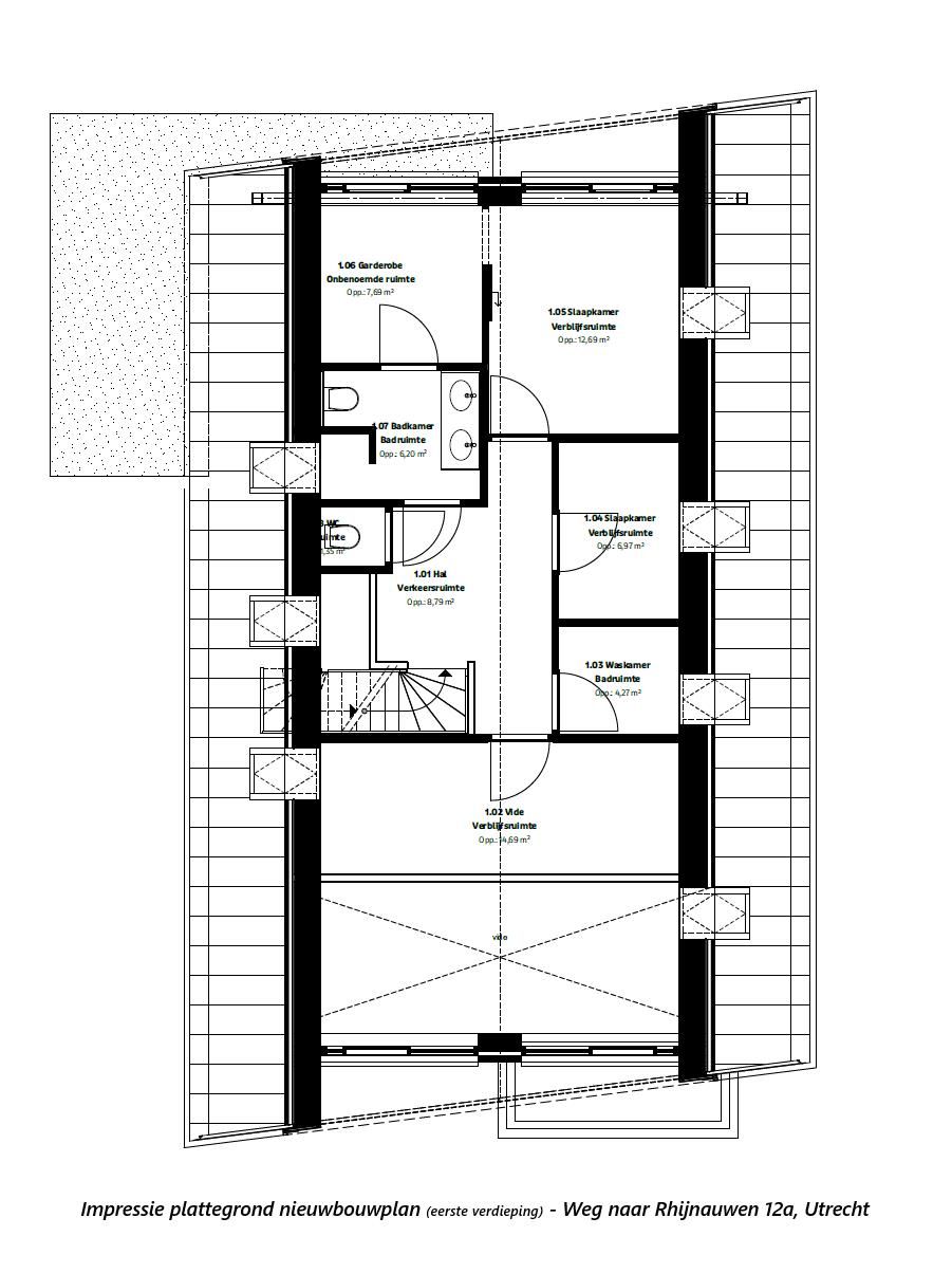 Foto 56 van Weg naar Rhijnauwen 12-A