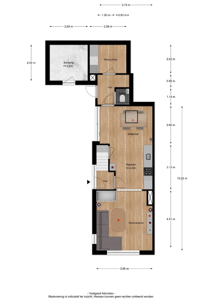 Characterful semi-detached home with three bedrooms near the Rhine river — 66