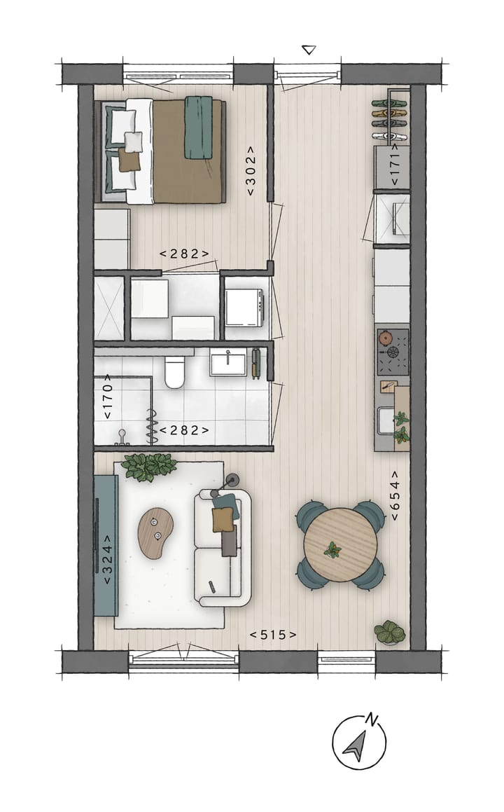 Photo 2 of Woningtype A (Bouwnr. A35 (1e))