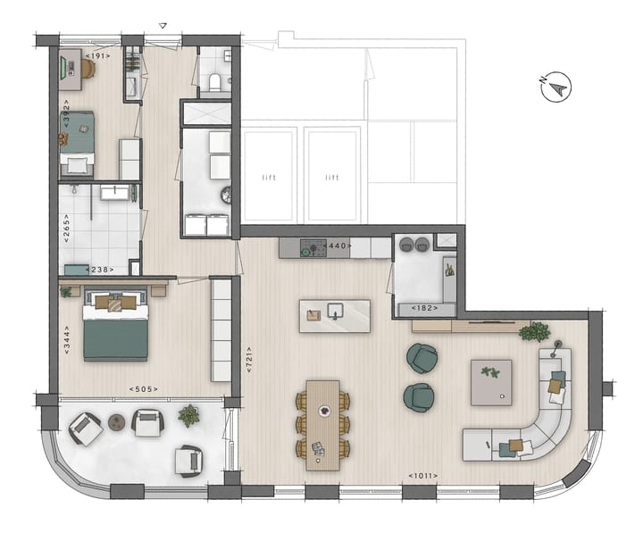 Foto 3 van Woningtype F (Bouwnr. A77 (4e))