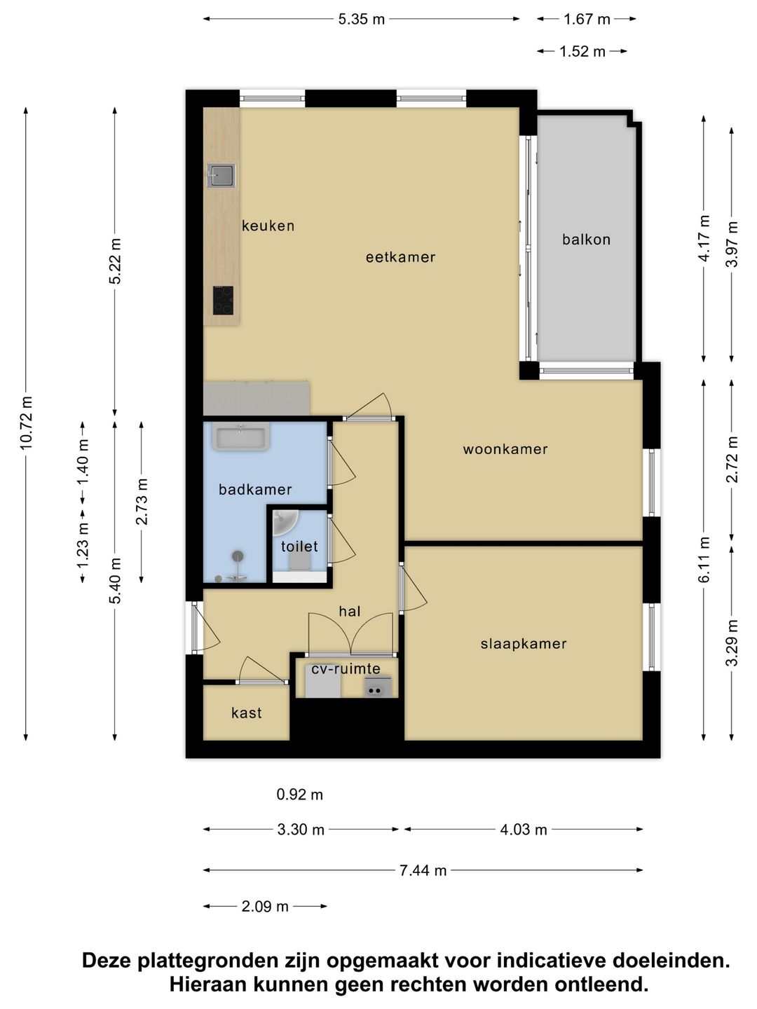 Charming Modern Apartment in Woerden's Staatsliedenkwartier — 108