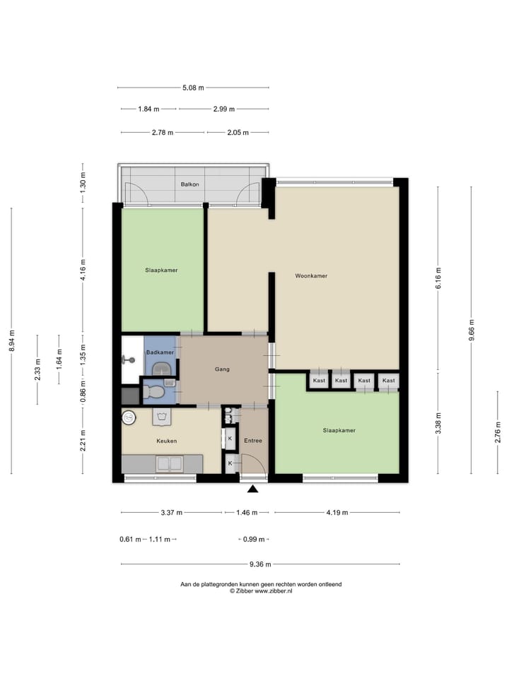Spacious Apartment with Renovation Potential in Green Den Bosch West — 88