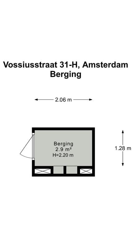 Foto 75 van Vossiusstraat 31-H