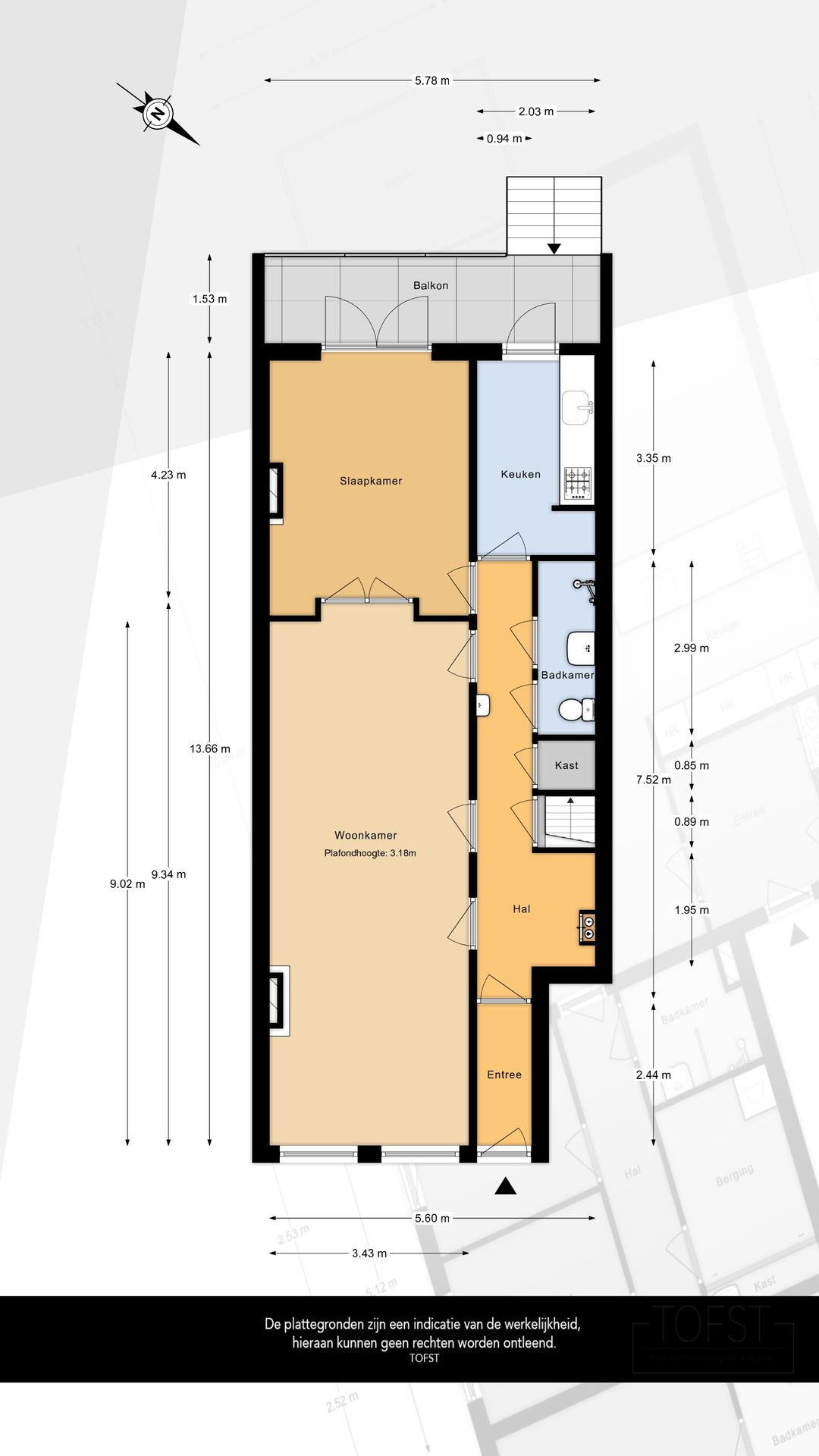 Charming Ground Floor Apartment with Character in Kralingen — 44