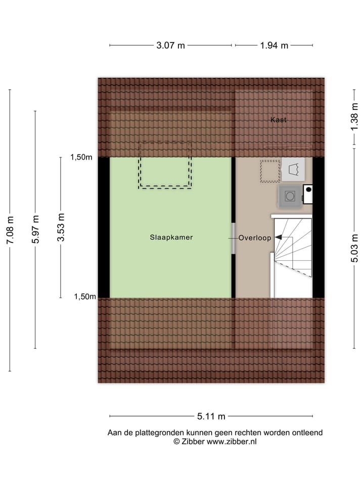 Spacious terraced house with four bedrooms in popular Vathorst — 70