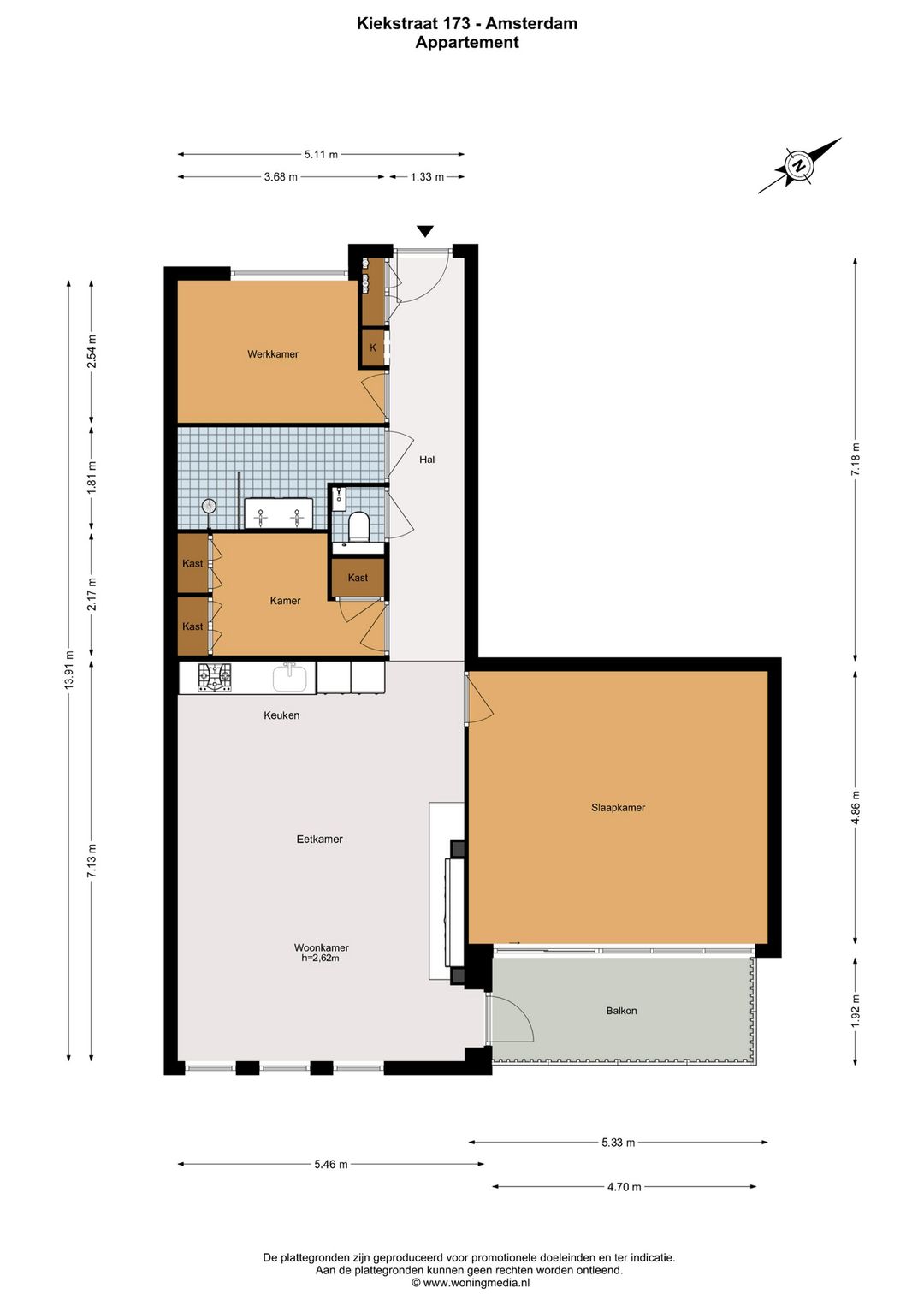 Foto 23 van Kiekstraat 173