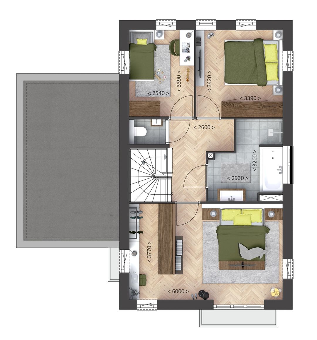 Foto 7 van Vrijstaand - Dijck (Bouwnr. 4)