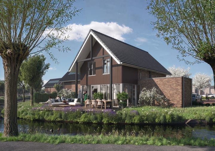 Foto 3 van Vrijstaand - Groen (Bouwnr. 8)