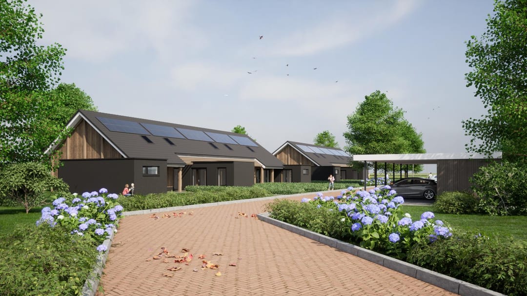 Foto 2 van Geschakelde woning met aanbouw (Bouwnr. 7)