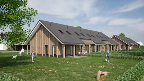 Hoekwoning met aanbouw thumbnail
