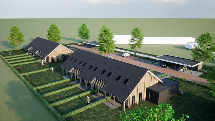 Foto 5 van Hoekwoning met aanbouw (Bouwnr. 1)