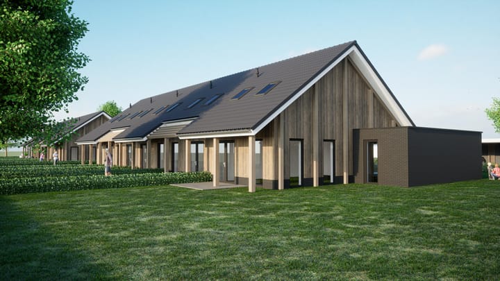 Foto 4 van Geschakelde woning met aanbouw (Bouwnr. 2)