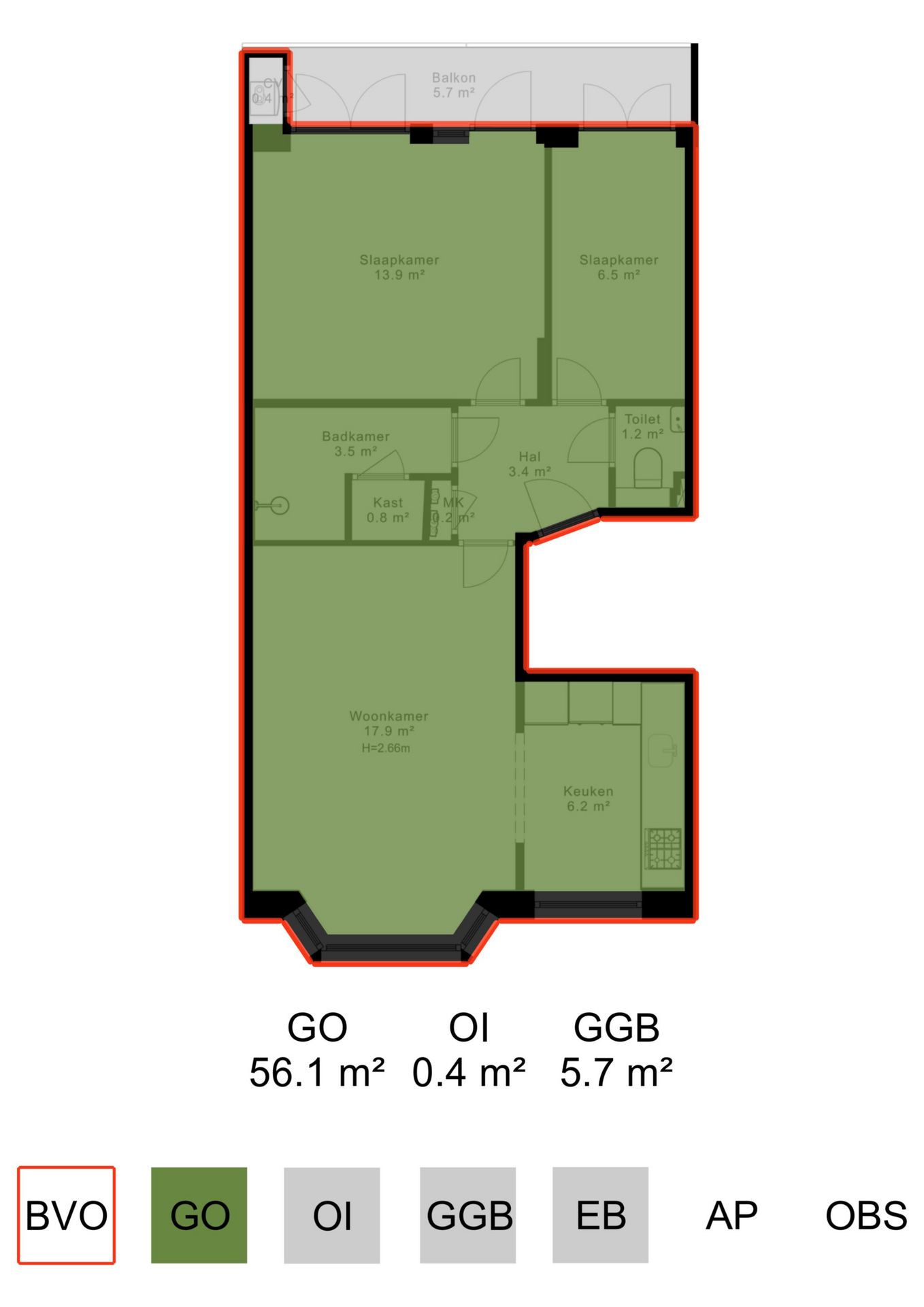 Photo 24 of Kribbestraat 20-1