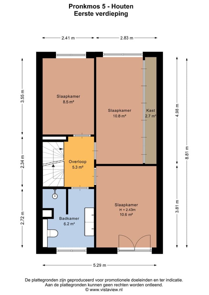 Spacious and perfectly maintained terraced house with four bedrooms and energy label A+++ — 69