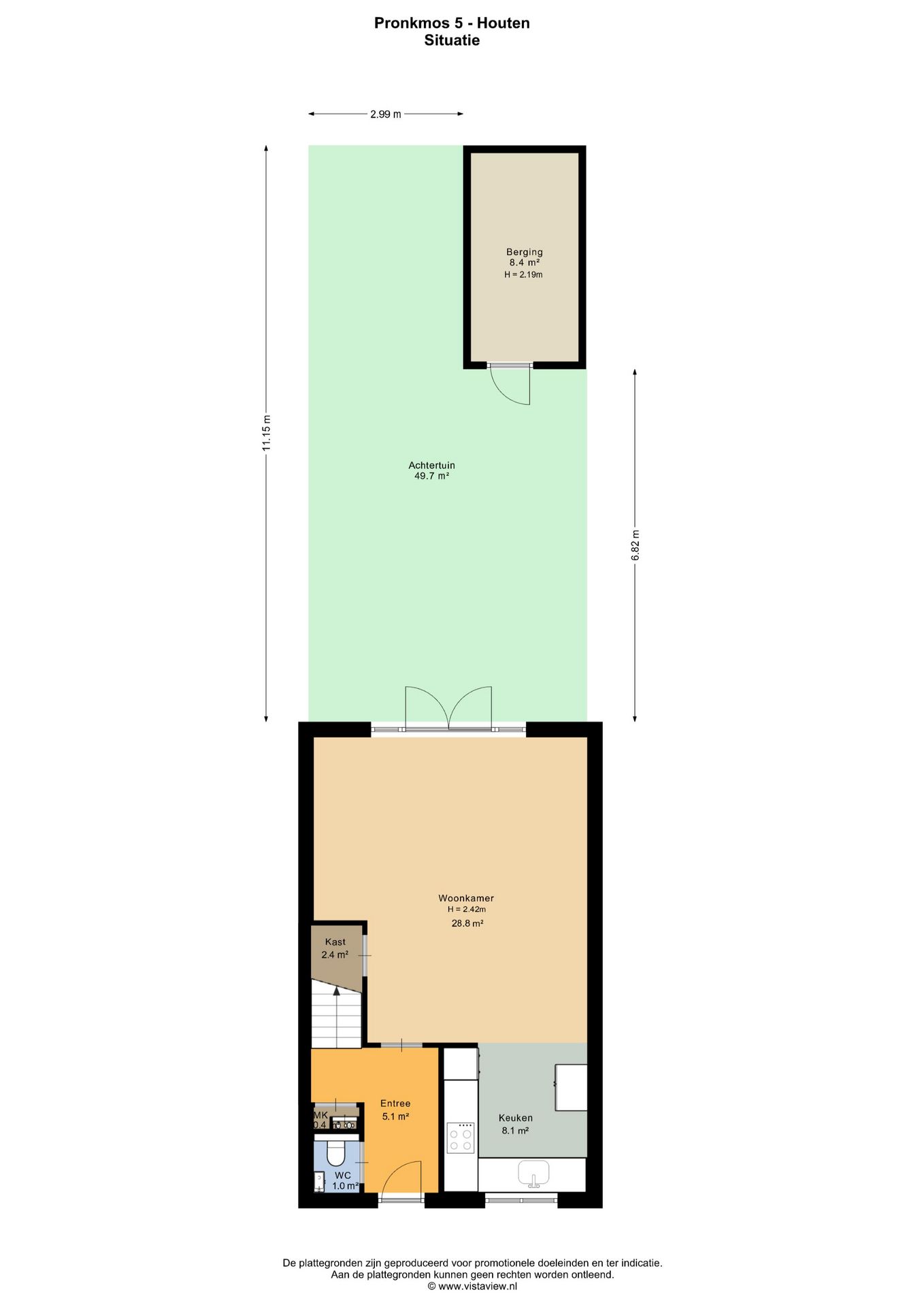 Spacious and perfectly maintained terraced house with four bedrooms and energy label A+++ — 78