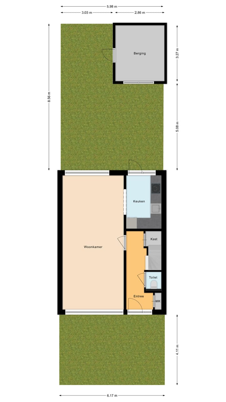 Spacious Family Home with Free View and Sunny Garden in Bodegraven — 86
