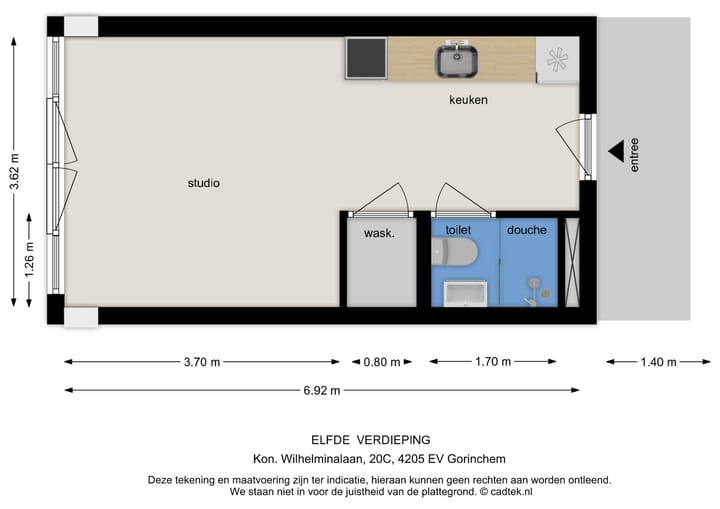 Fully Renovated Studio in Gorinchem — 20