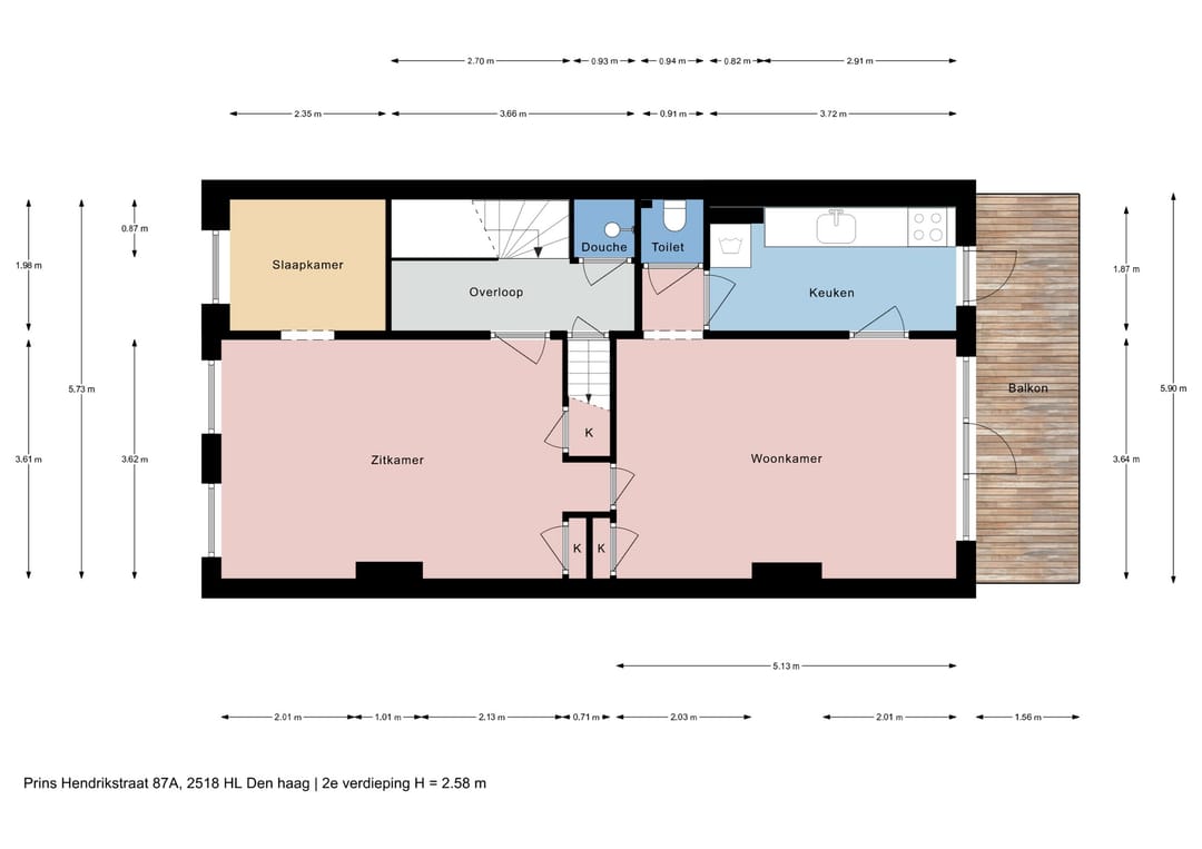 Foto 26 van Prins Hendrikstraat 87-A