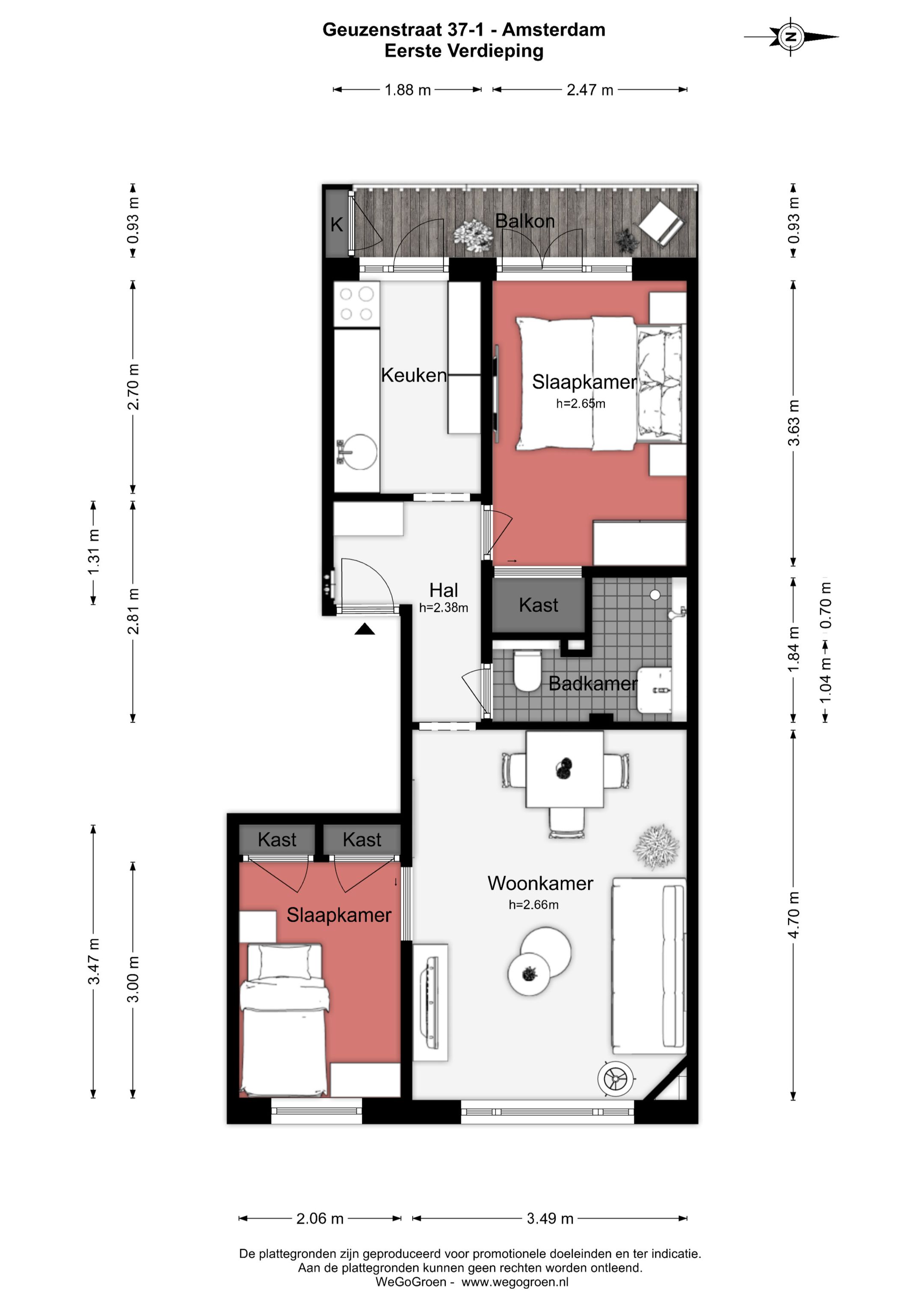 Foto 36 van Geuzenstraat 37-1
