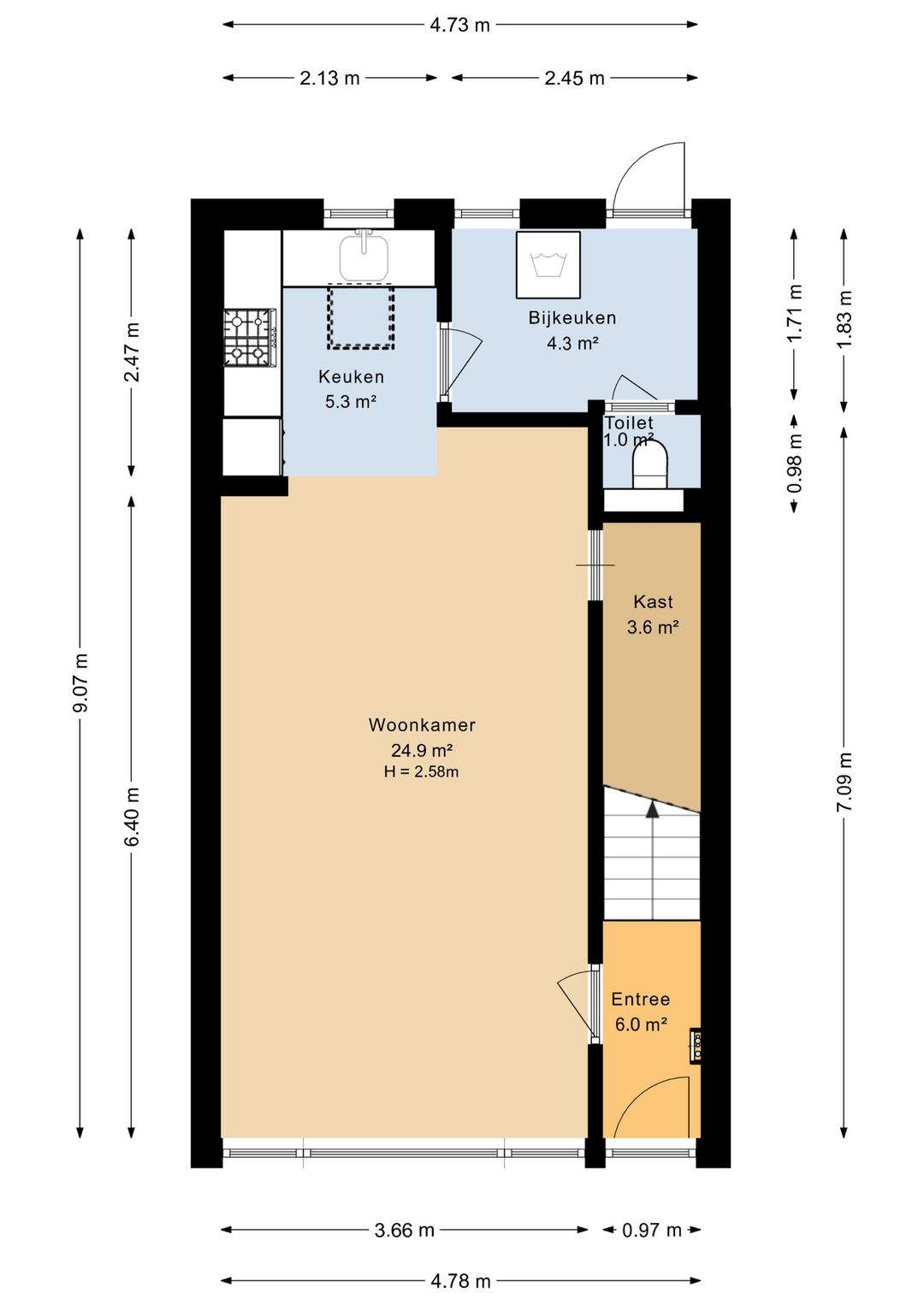 Foto 37 van Mr.Troelstrastraat 27