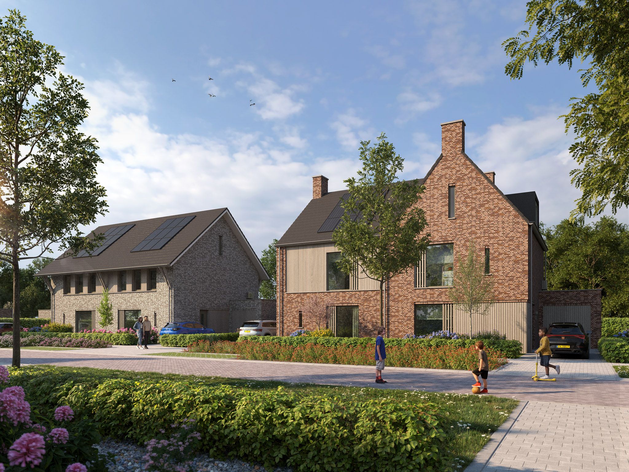 Foto 6 van 2 onder 1 kapwoning type E (Bouwnr. 48)