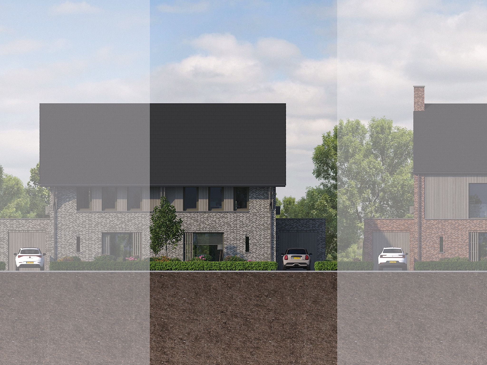 2 onder 1 kapwoning type E (Bouwnr. 56)  false