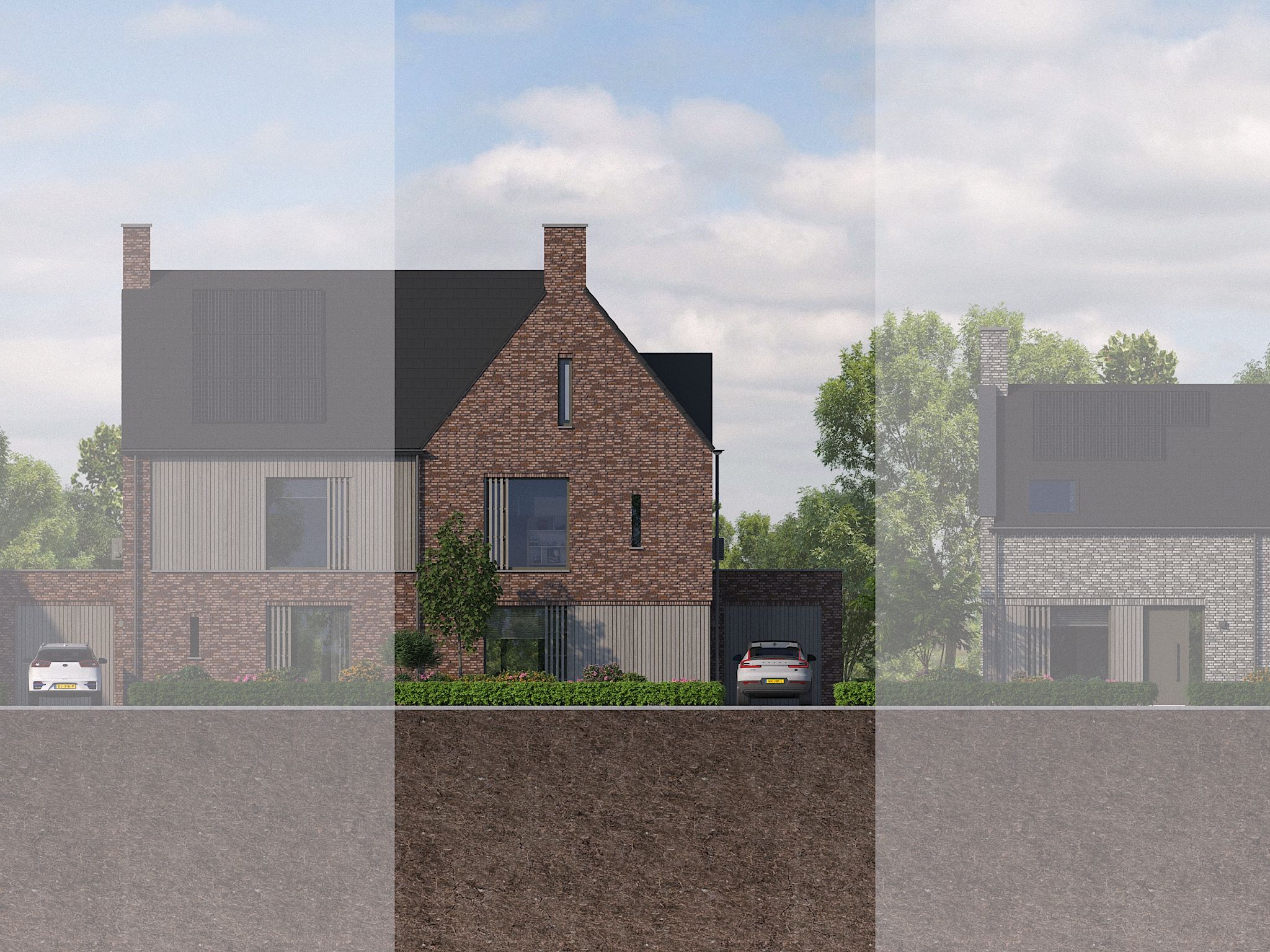 2 onder 1 kapwoning type E (Bouwnr. 47)  false