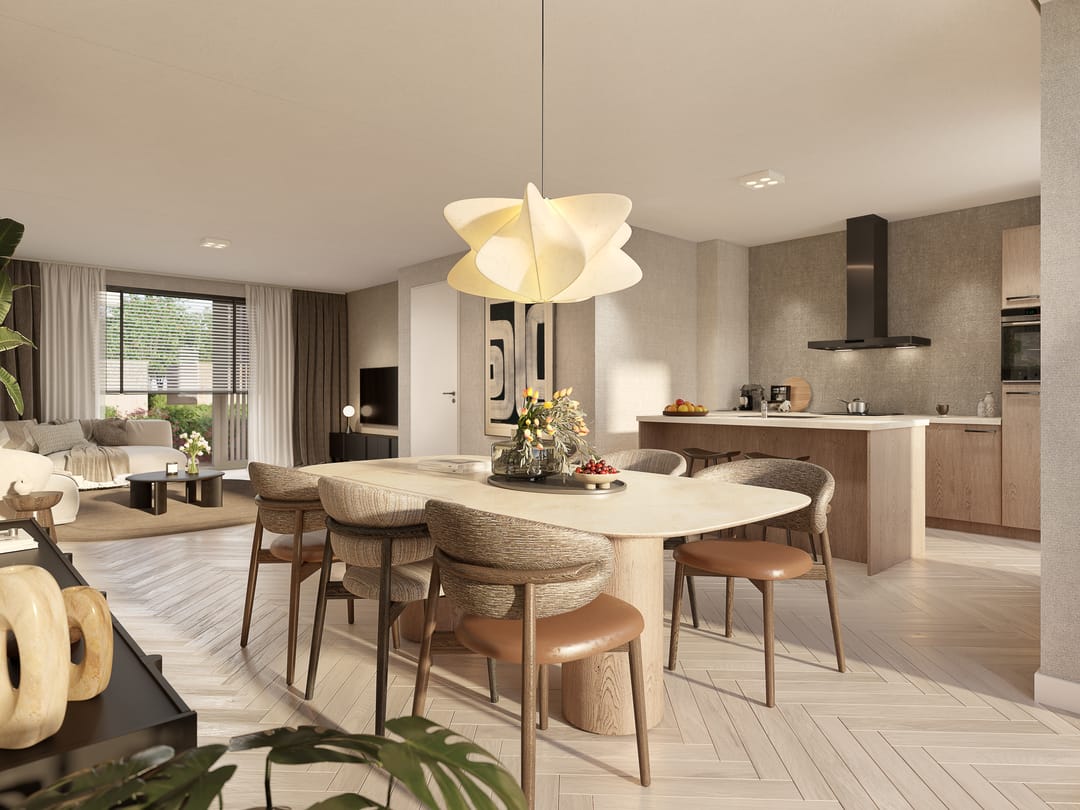 Foto 2 van 2 onder 1 kapwoning type E (Bouwnr. 47)