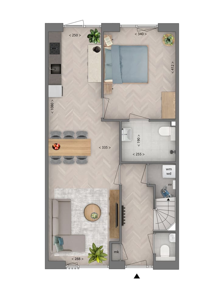 Photo 2 of Levensloop hoekwoning type H (Bouwnr. 46)