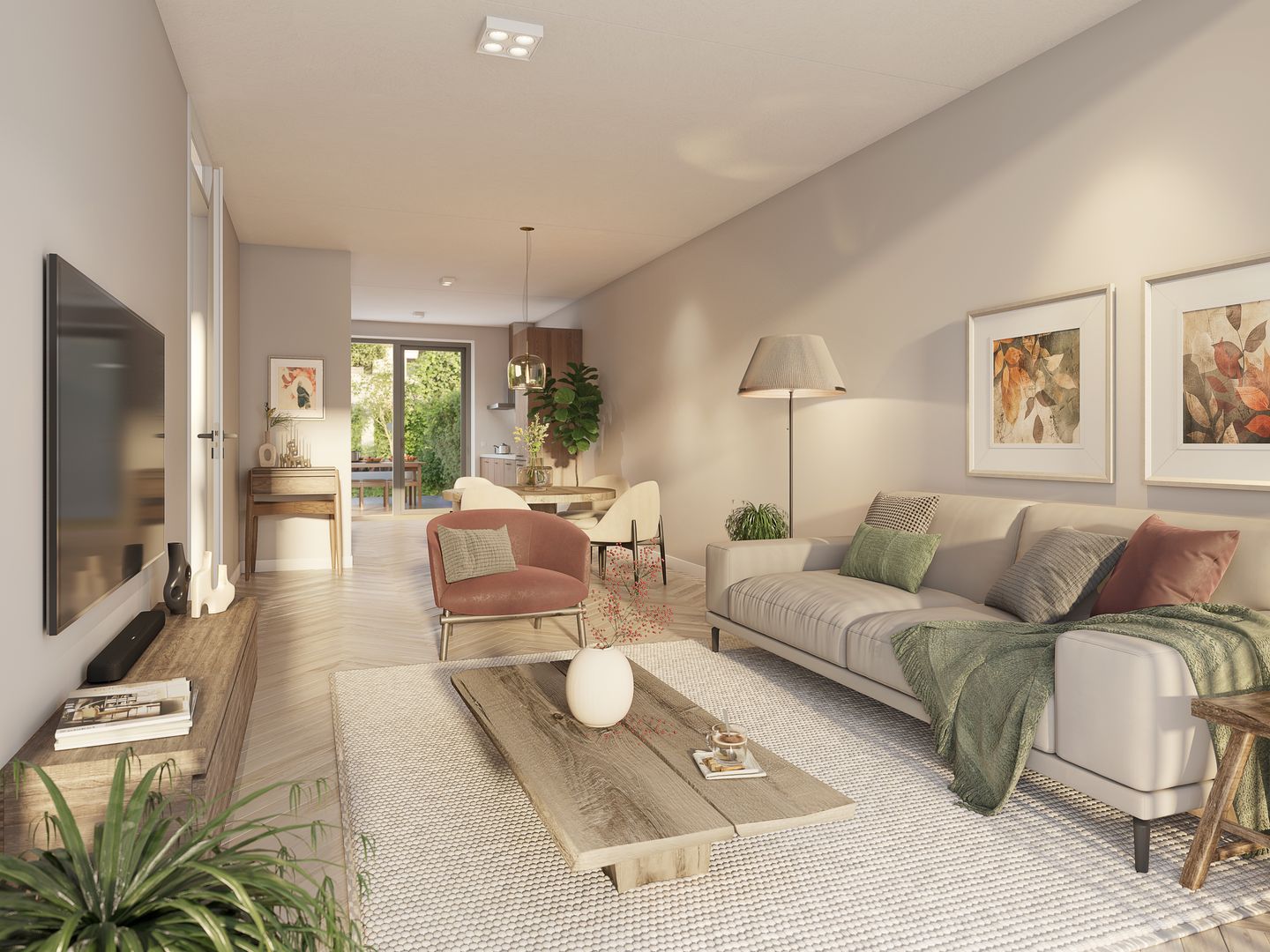 Foto 4 van Levensloop hoekwoning type H (Bouwnr. 46)