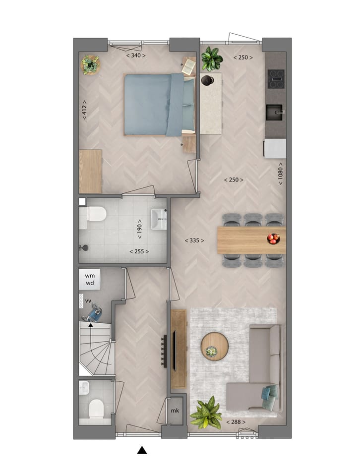 Photo 2 of Levensloop hoekwoning type H (Bouwnr. 39)