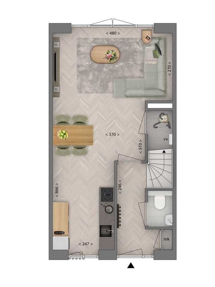 Foto 2 van Rijwoning (Bouwnr. 20)