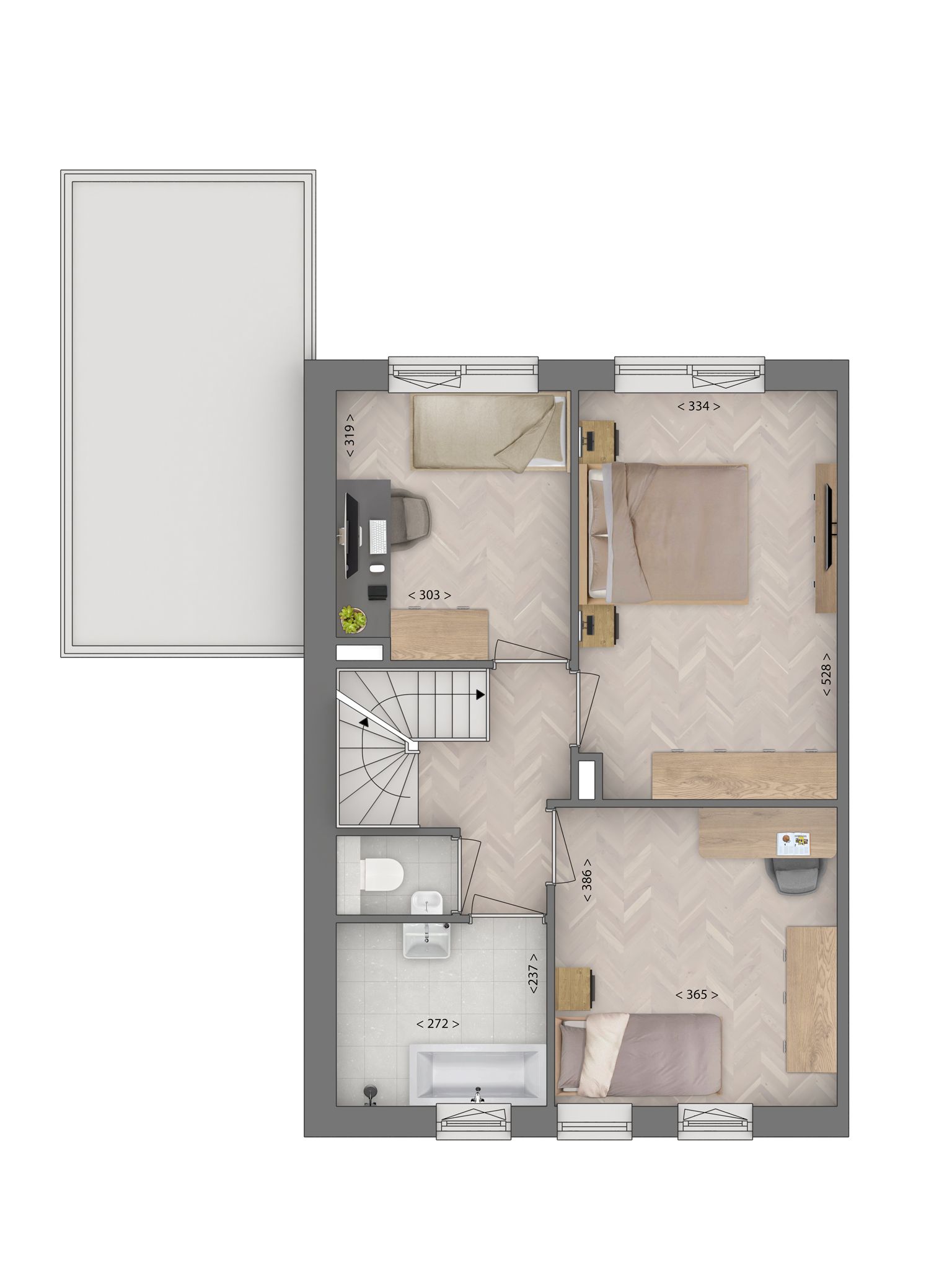 Photo 3 of Vrijstaand geschakeld (Bouwnr. 26)