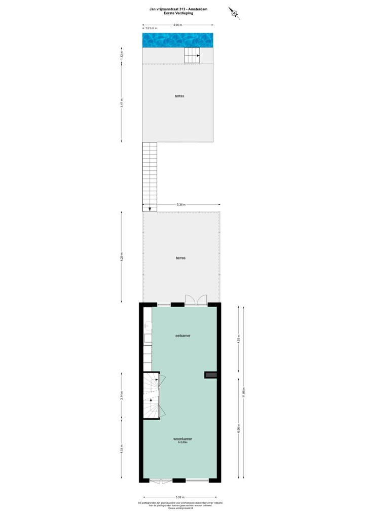 Spacious Family Home with Waterfront Garden and Private Mooring on IJburg — 81