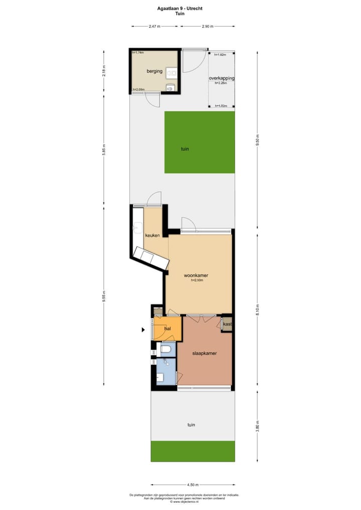 Ready-to-move ground floor apartment with sunny south-facing garden in Utrecht — 81