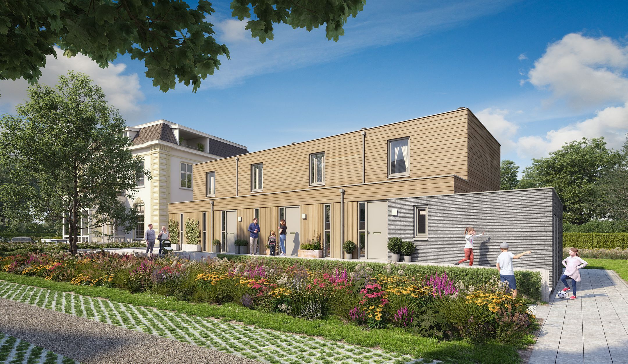 Image of Vier starterswoningen plan Lamsweerde Wehl