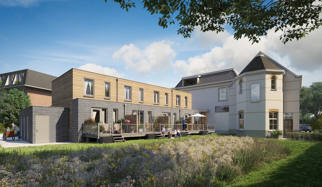 Photo 2 of Vier starterswoningen plan Lamsweerde Wehl
