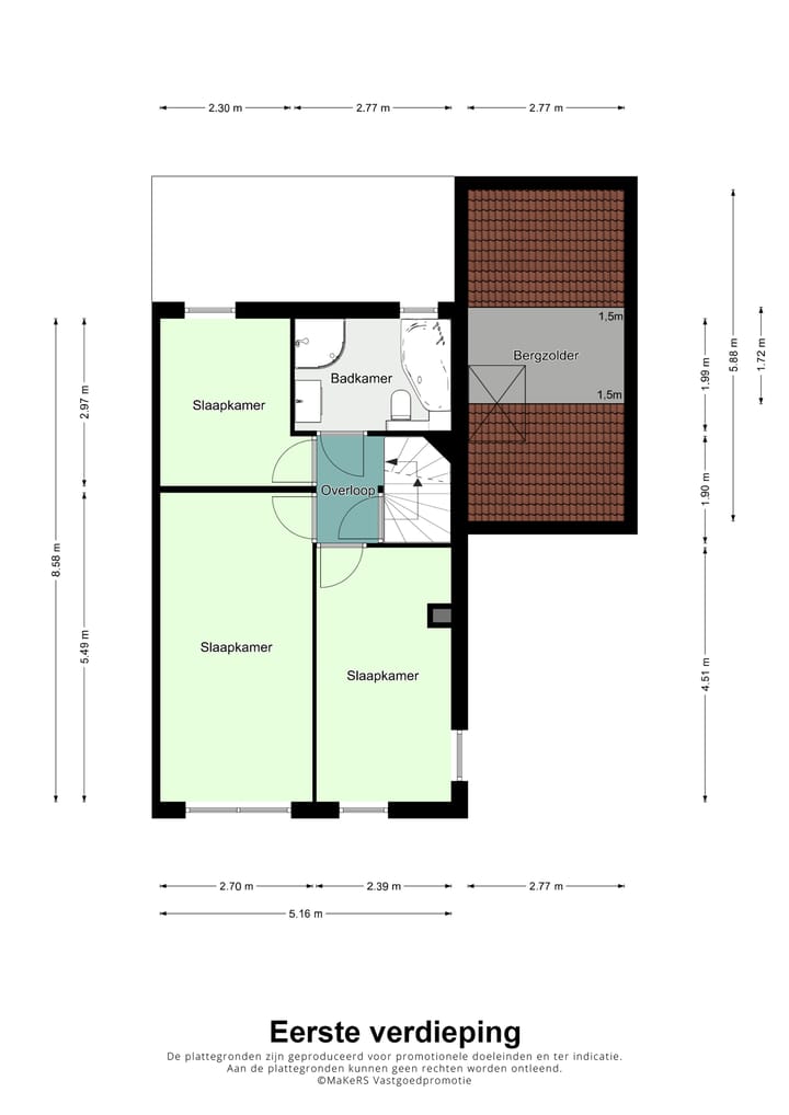 Well-maintained semi-detached house with four bedrooms and sunny west-facing garden in child-friendly neighborhood — 53