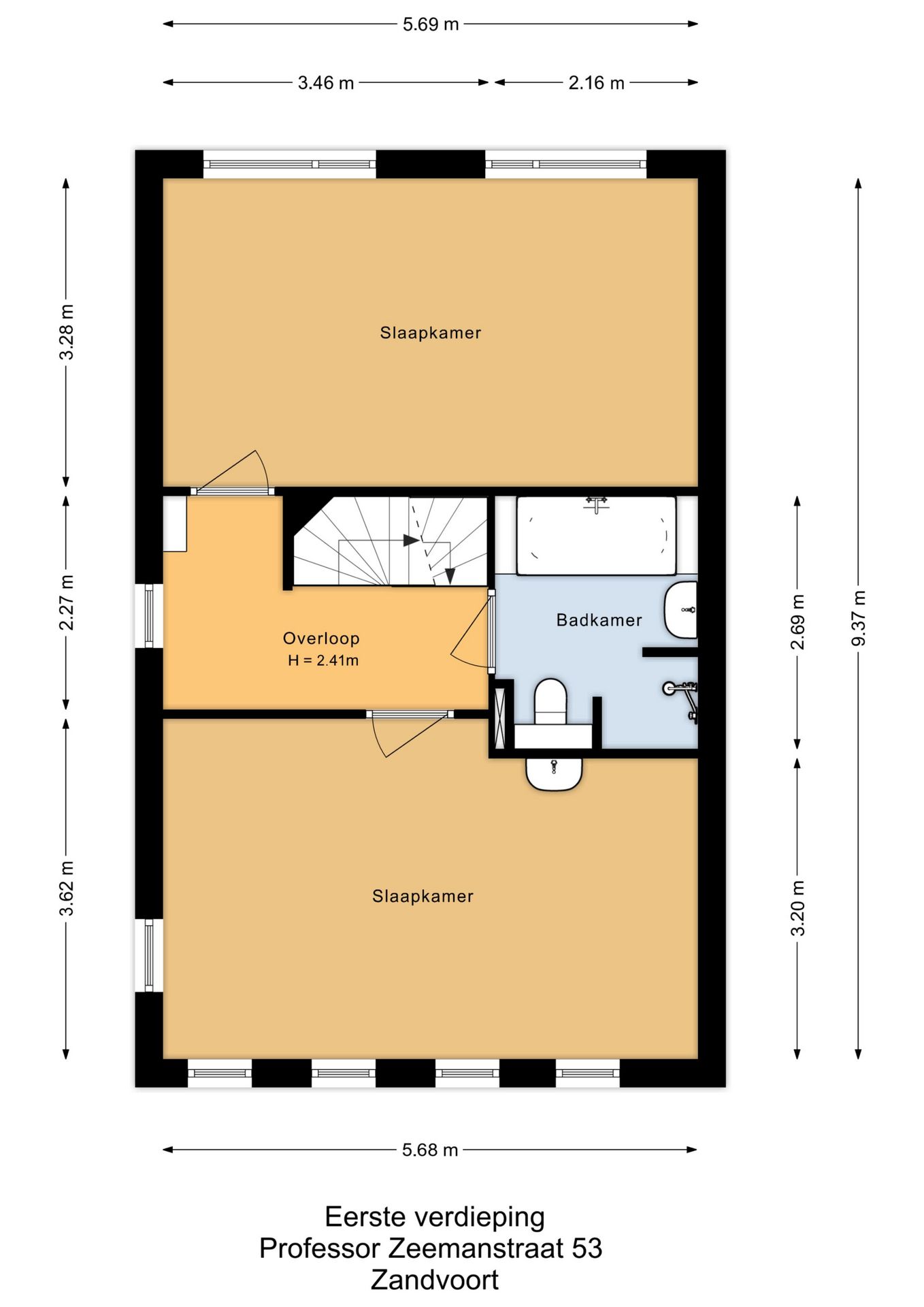 Foto 60 van Professor Zeemanstraat 53
